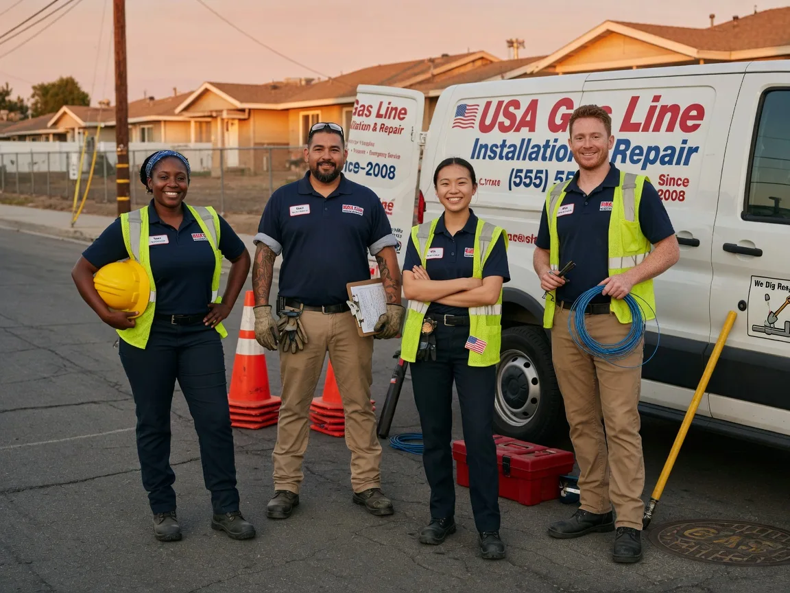 Gas Line Installation company in Strong City, KS
